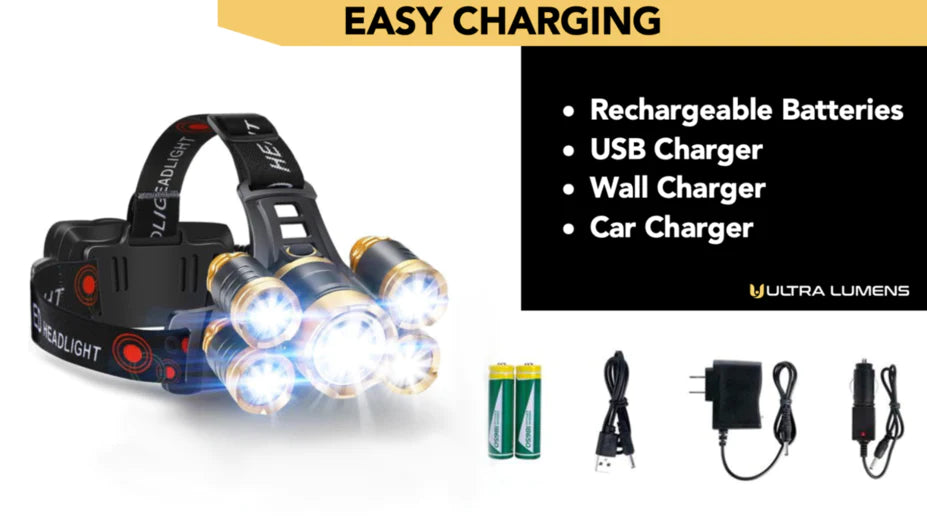 Ultra Lumens X5 Headlamp™